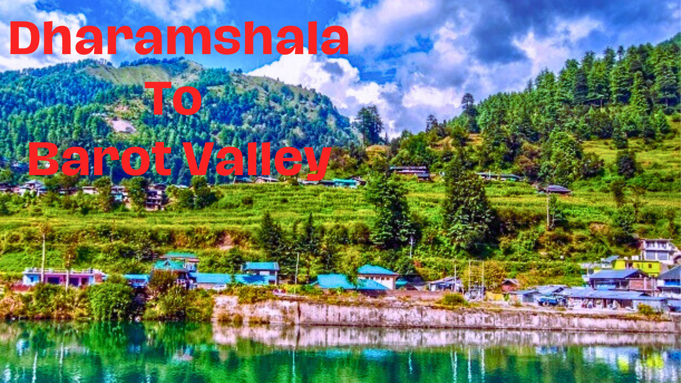 How to reach Barot valley from Dharamshala