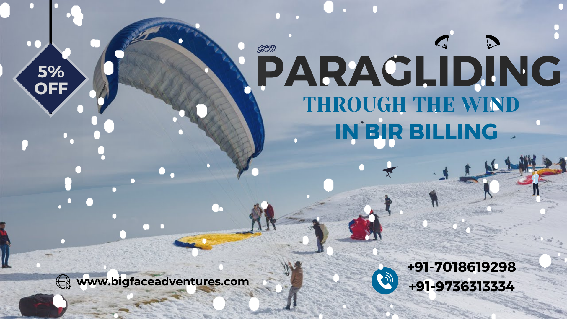 Benefits of Paragliding in January in Bir Billing